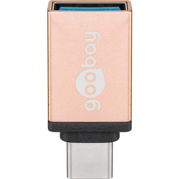 Goobay USB-C™ / USB En OTG Superspeed Adapter för anslutning lad