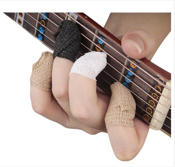 Fingerskydd för gitarr, smärtlindrande fingerskydd för gitarrister Beige 2.5 cm Beige 2.5 cm