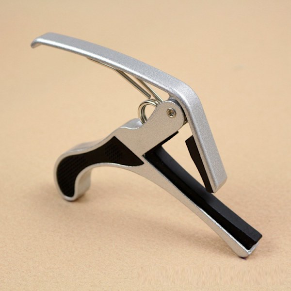 Guitar Capo til Akustiske og Klassiske Guitarer Sølv
