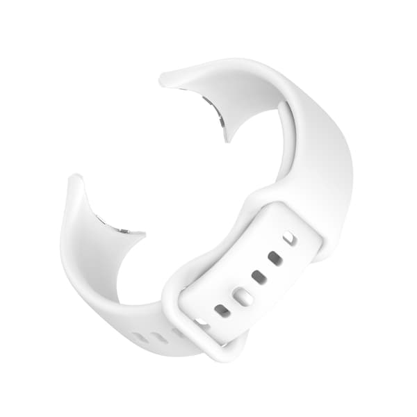 Silikonarmband för Google Pixel Watch - 41 mm White White