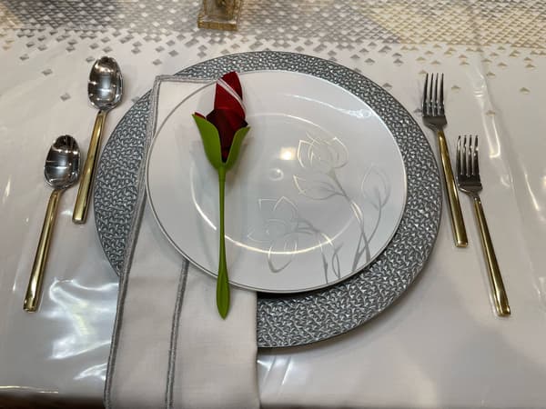 Elegante bordkunst servietringe til kreativ indretning