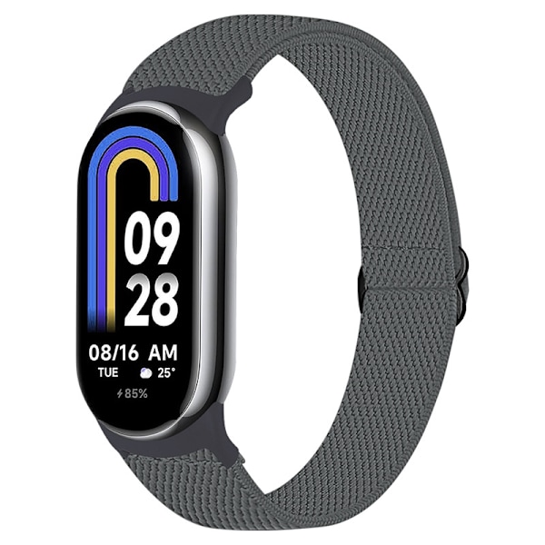 Xiaomi Mi Band 8 Kudottu ranneke Tummanharmaa