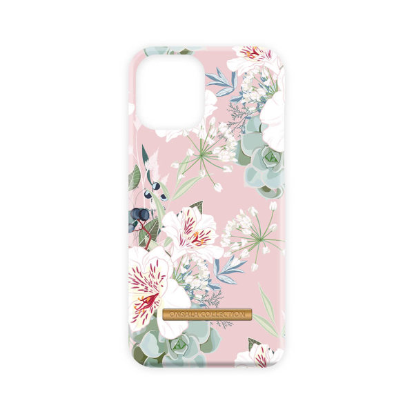ONSALA Mobilskal iPhone 12 / 12 Pro Soft Clove Flower