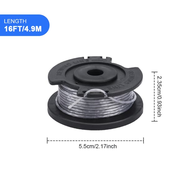 Trådspolar med trimmertråd Bosch EasyGrassCut 18-230 grästrimmer Black Black