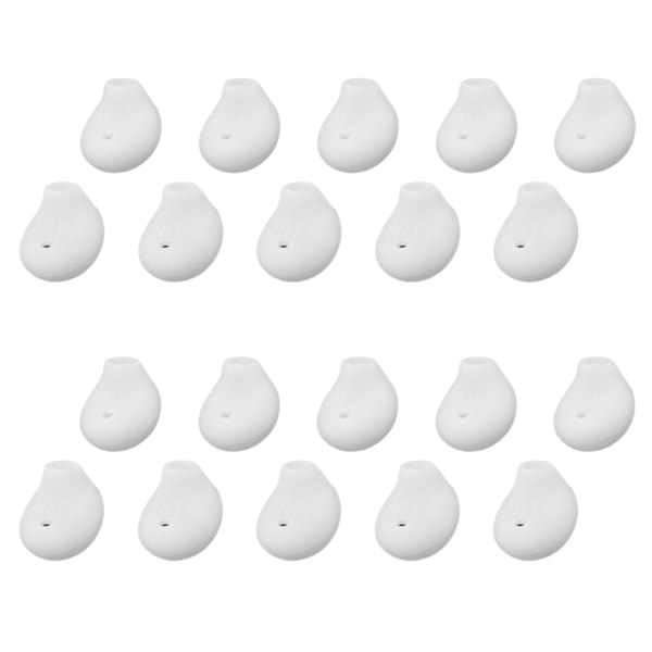 In-ear silikone øretelefoner spidscovers til Samsung Galaxy S6/S7, Note5/Note7 White White