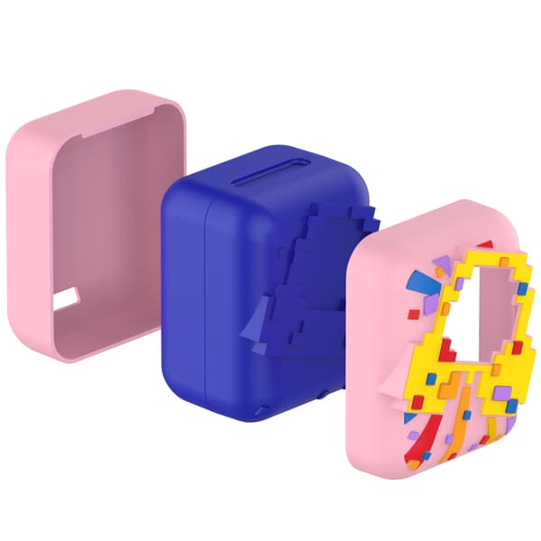 Silikonfodral för Bitzee Disney-leksaker Pink Pink