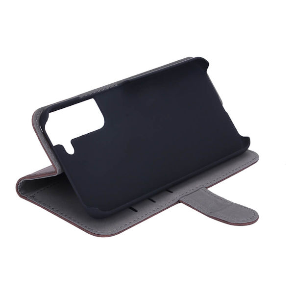 Mobilfodral PU Brun - Samsung Galaxy S22+