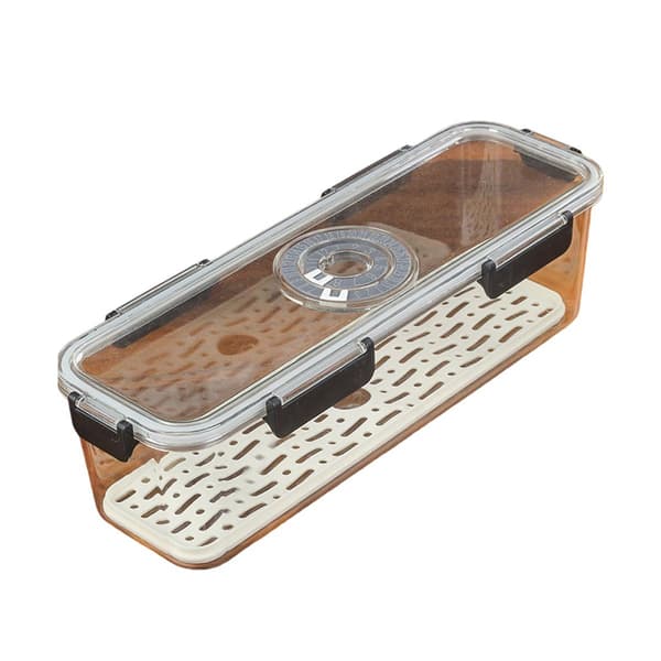 Memory Seal Cigarette Case - Lufttät Förvaringslåda för Rulltobak med Tidsmätare