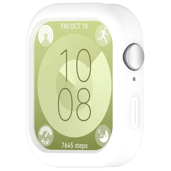 Silikonskyddsfodral till Huawei Watch Fit 3 Vit
