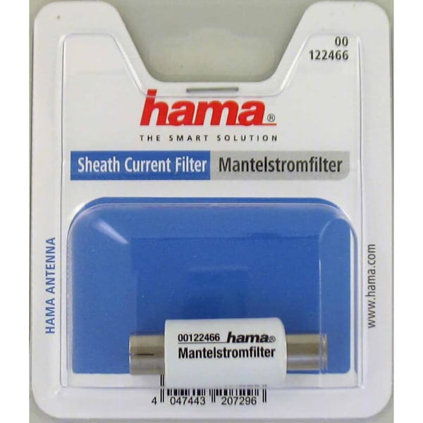 HAMA Adapter Antenn 75dB Strömfilter