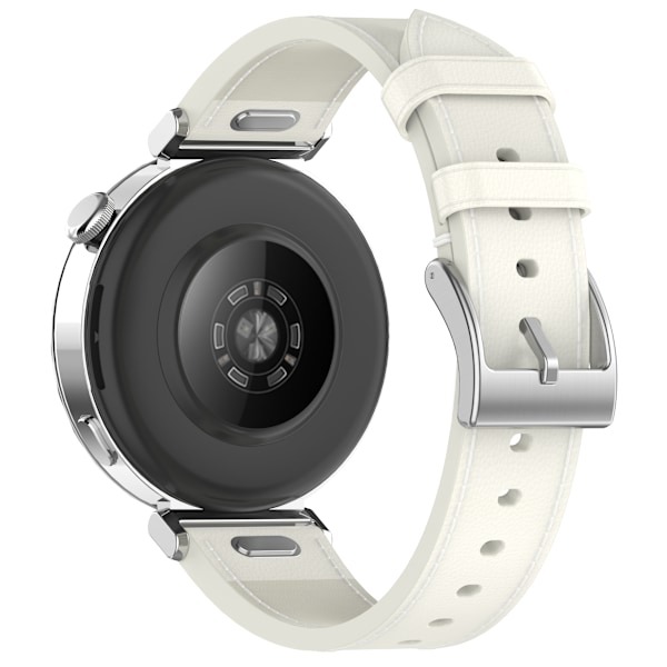 Premium-nahkaranneke Huawei- ja Honor-kelloille Valkoinen 22 mm