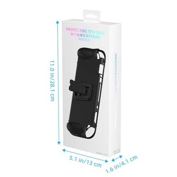 Beskyttende TPU-etui med stativ til Switch2-konsol