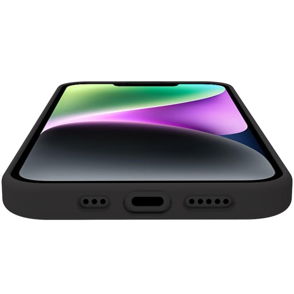 Cromo Soft rubber case iPhone 15 Svart