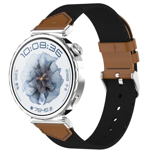 Huawei Watch GT5 kompositrem 18 mm urkomposit nylonflettet rem