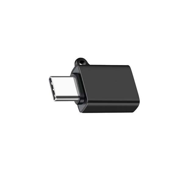 OTG-sovitin kaulanauhalla Black Black