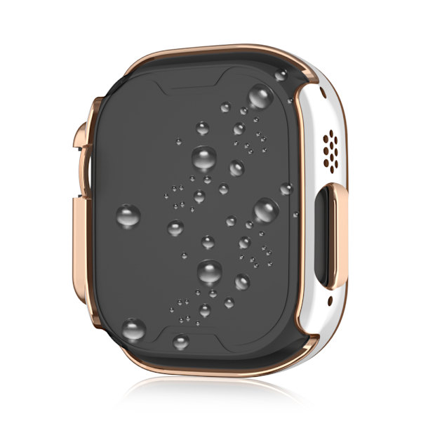 Apple Watch Vattentätt integrerat fodral för Apple Watch 7/8/9/SE2, 41 mm Rose guld