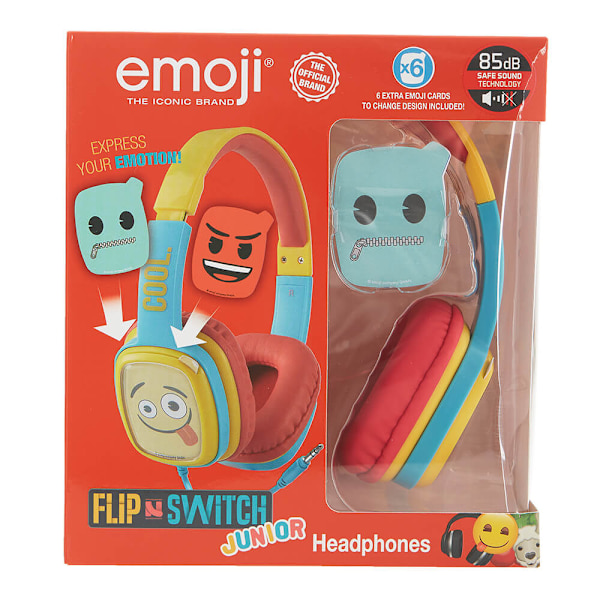 Hörlur Flip'N'Switch Junior On-Ear Trådad Blå 80dB