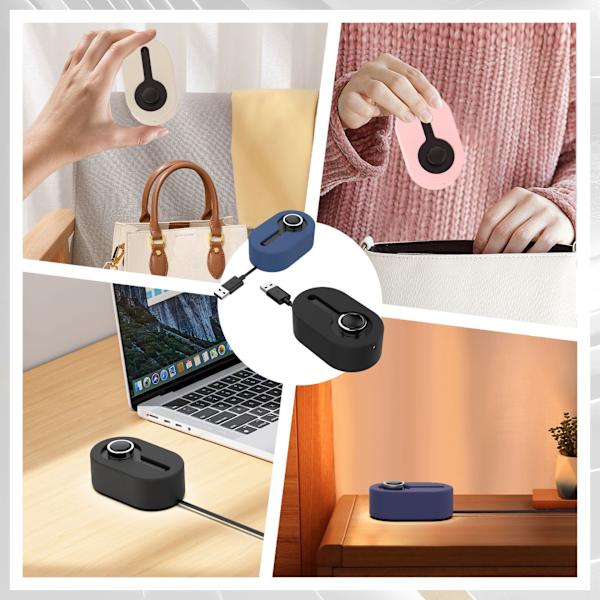 Starlight Silikone Beskyttelsesetui til Oura Ring Sort