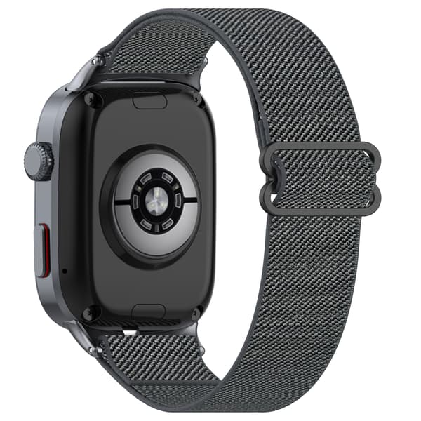 Huawei Watch D2 Nylon Elastiskt Band: Justerbar & Vävd Rem DarkGrey DarkGrey