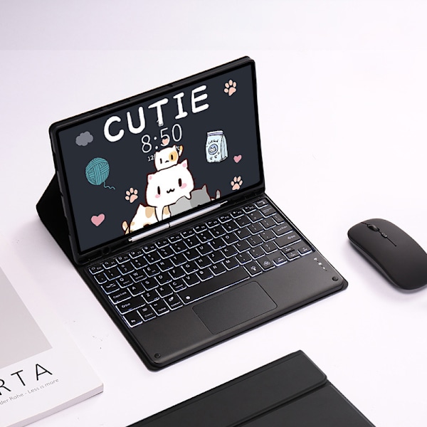 Bluetooth-näppäimistö ja hiiri Samsung Galaxy Tabille Samsung Galaxy Tab A7 lite 8,7 tuumaa