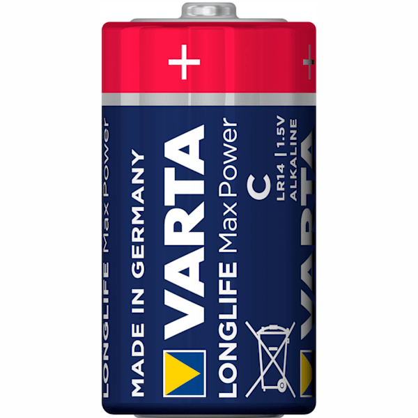 Longlife Max Power C / LR14 Batteri 2-pack