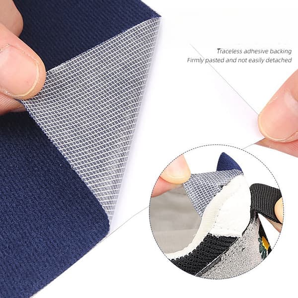 Självhäftande Reparationslappar för Skor, 2-pack NavyBlue NavyBlue