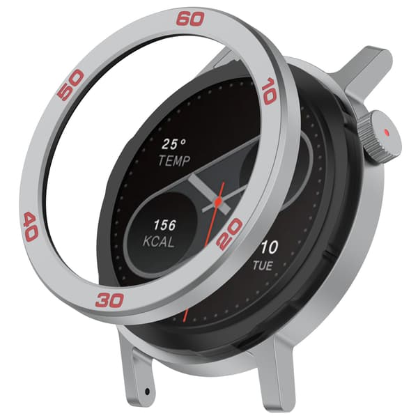 Kellon suojakuori + näytönsuoja CMF Watch Pro2:lle Silver Silver