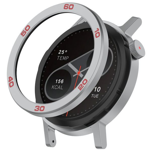 Klockfodral & Skärmskydd för CMF Watch Pro2 Silver