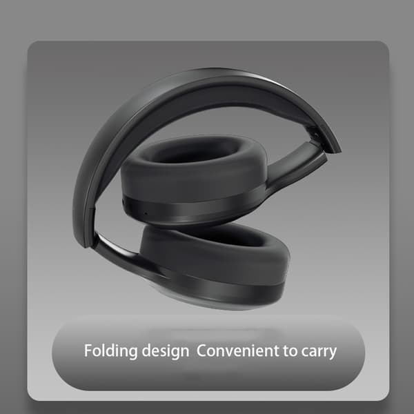 DR-03 Classic Black Over-Ear Bluetooth 5.3 Langattomat Kuulokkeet
