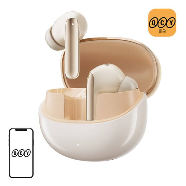 TWS QCY MeloBuds Pro HT08 kuulokkeet, ANC (kulta)