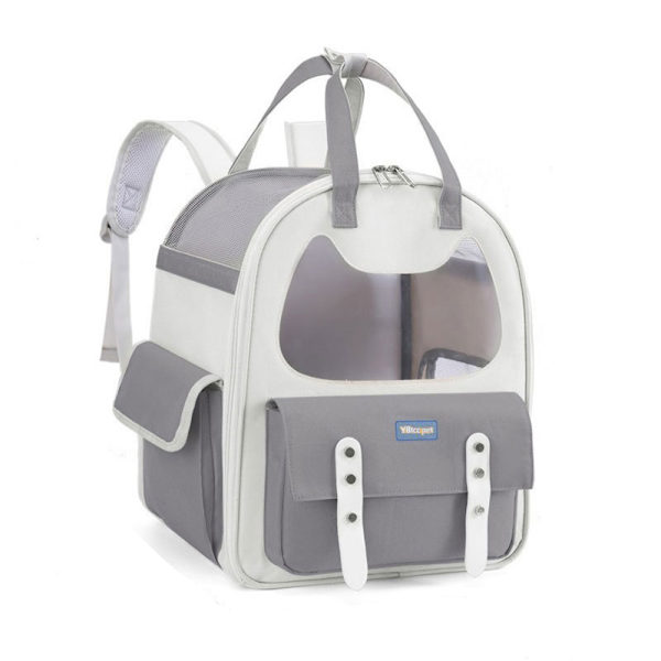 Mukava lemmikkireppu White+Grey White+Grey