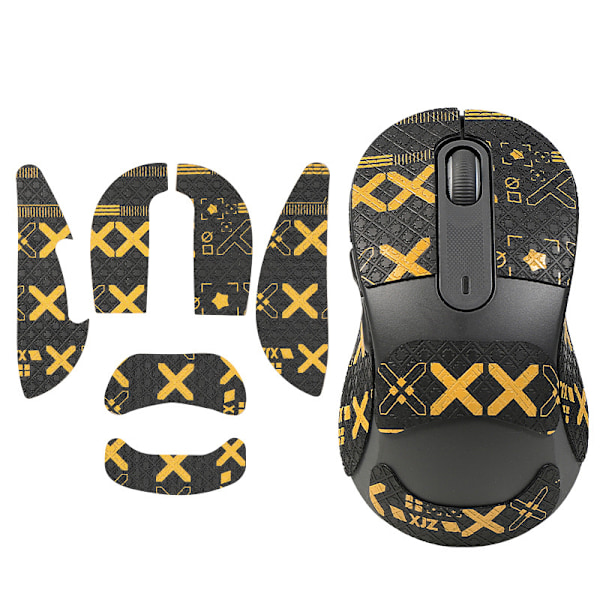 Forbedrede Grip Mouse Stickers til Logitech M650L/M750L Guld