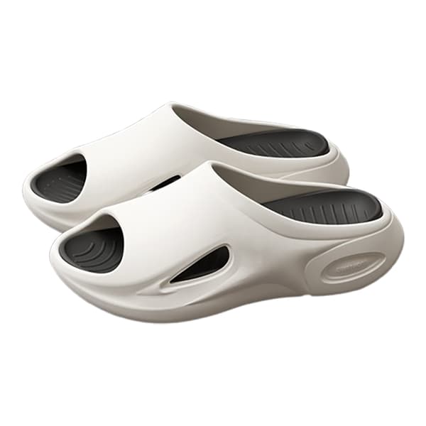 Komfortable sorte lilla hjemmesko White 37-38 White 37-38