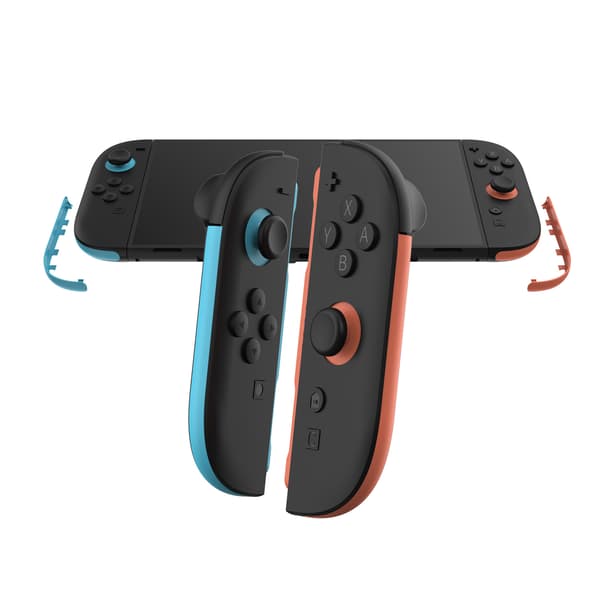 Förbättra din Switch2 med färgglada handkontrollgrepp