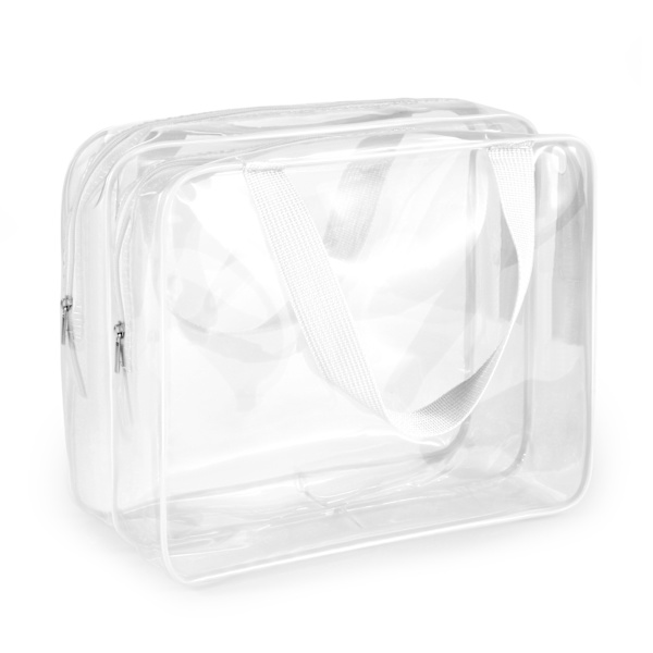 PVC opbevaringstaske Hvid