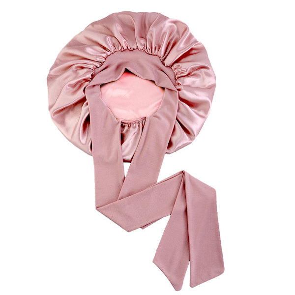 Satin Bonnet Sleep Cap - Bekväm hårinpackning för sömn