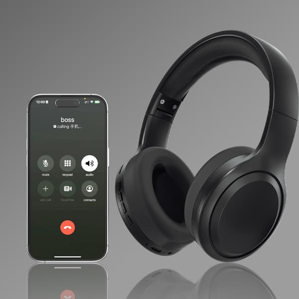 DR-03 Classic Black Over-Ear Bluetooth 5.3 Langattomat Kuulokkeet