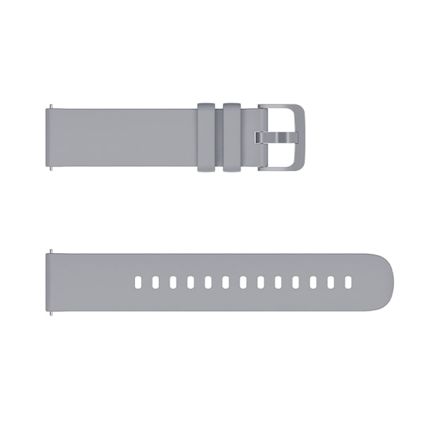 Realme Band 2 rem - Blød silikone erstatningsrem til håndled Grey Grey