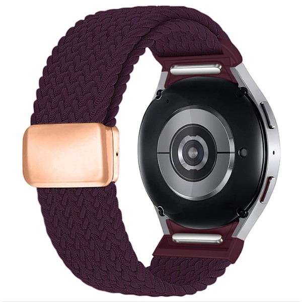 Nylonarmband för Samsung Galaxy Watch 7 - Snabbkoppling Cerise