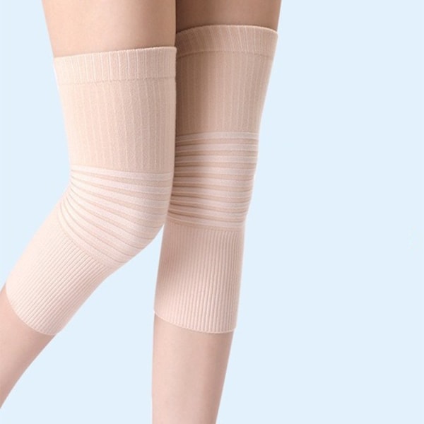 Tunna & Andningsbara Knäskydd Beige XL