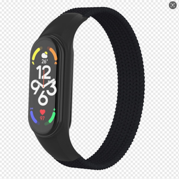Urheiluranneke Xiaomi Mi Bandille Musta S