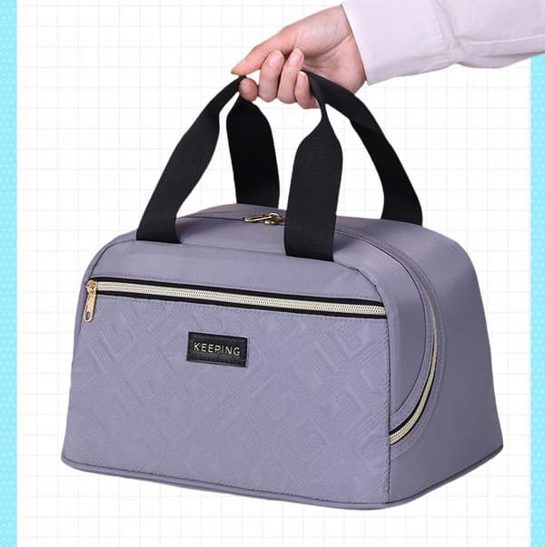 Isolerad lunchväska för arbete Grey Grey