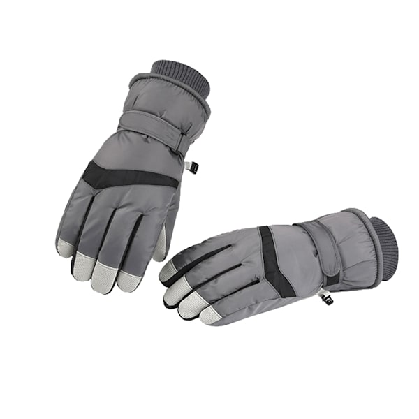 Touch Screen Vinterhandskar - Grå kvinnlig