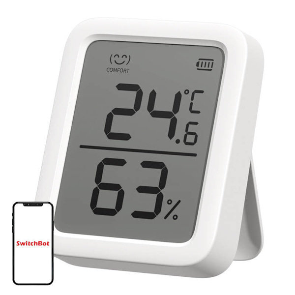 Termometer och Hygrometer SwitchBot Termometer och Hygrometer Plus