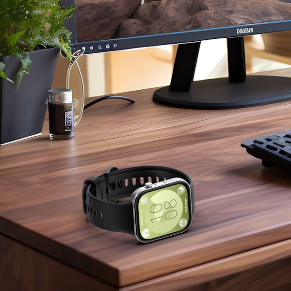 TPU klockarmband för Huawei Fit3 Svart