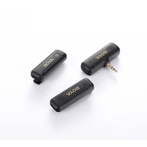 Trådlös mikrofon x2 BY-WM3T2-M2 3,5 mm TRS