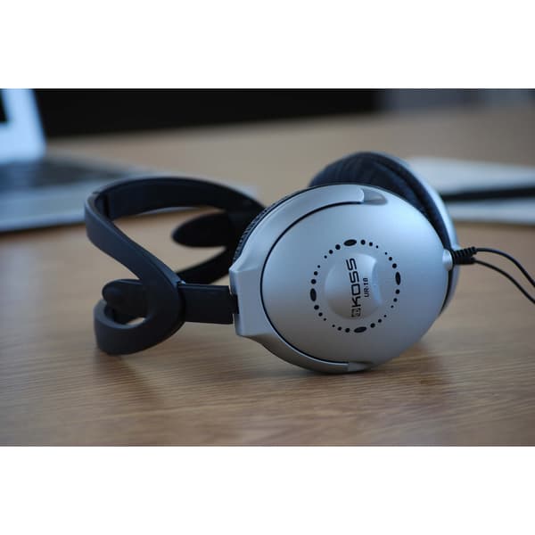 Hörlur UR18 Over Ear Silver