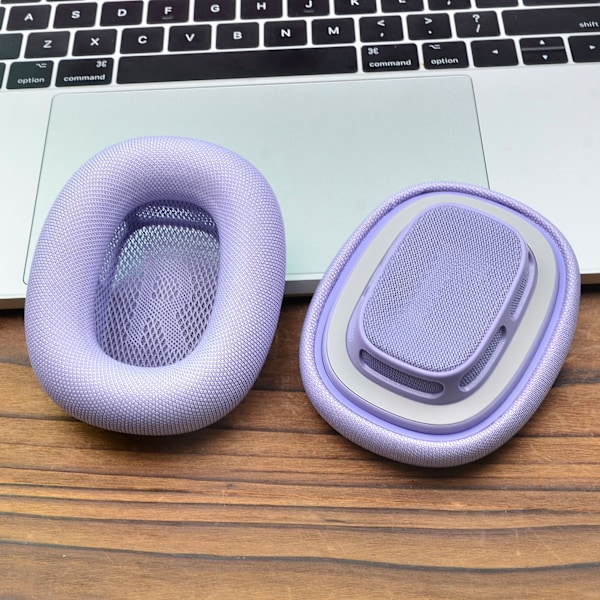 Ørepuder til Apple AirPods Max, 2-pak Lilla