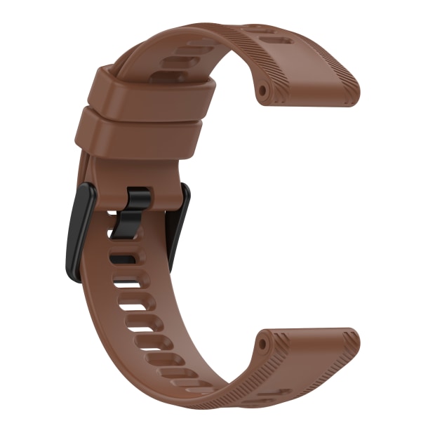 Klockarmband i Silikon för Garmin Forerunner 265/965 Garmin Forerunner 265 / 965 Brun