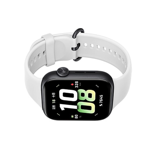 Stilfuld silikonerem til HONOR WATCH 5 White White